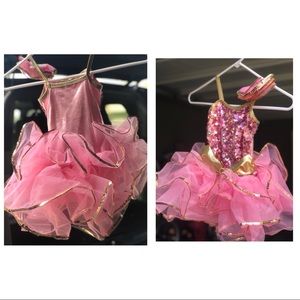 Pink and Gold recital costume